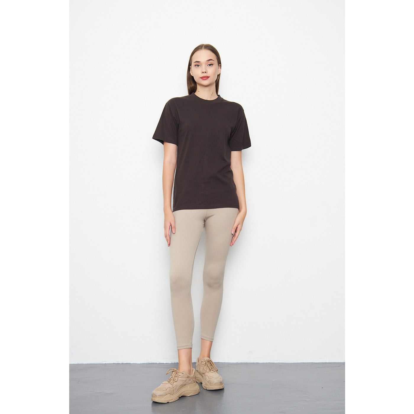 Brown Oversized Short Sleeves Tshirt | Montivo Pakistan