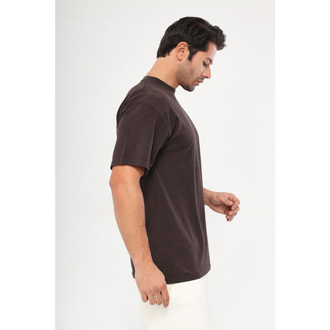 Brown Oversized Short Sleeves Tshirt | Montivo Pakistan