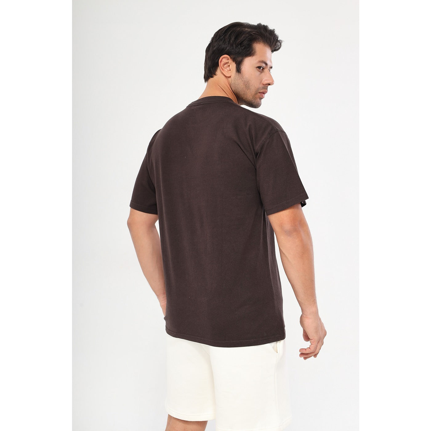 Brown Oversized Short Sleeves Tshirt | Montivo Pakistan
