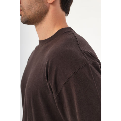 Brown Oversized Short Sleeves Tshirt | Montivo Pakistan