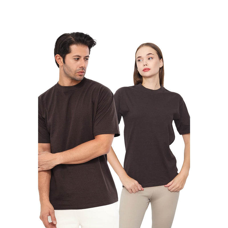 Brown Oversized Short Sleeves Tshirt | Montivo Pakistan