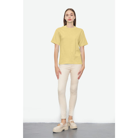 Yellow Oversized Short Sleeves Tshirt | Montivo Pakistan