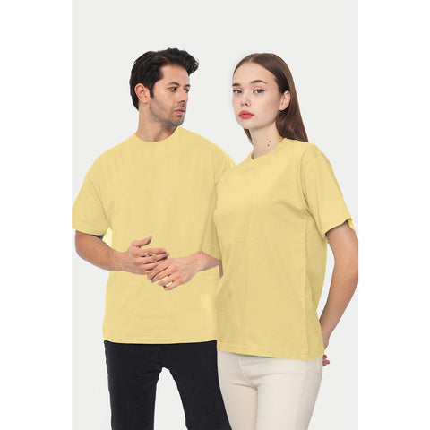 Yellow Oversized Short Sleeves Tshirt | Montivo Pakistan