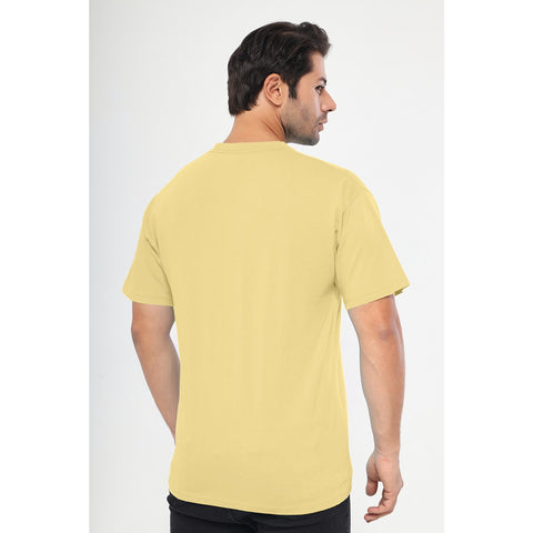 Yellow Oversized Short Sleeves Tshirt | Montivo Pakistan