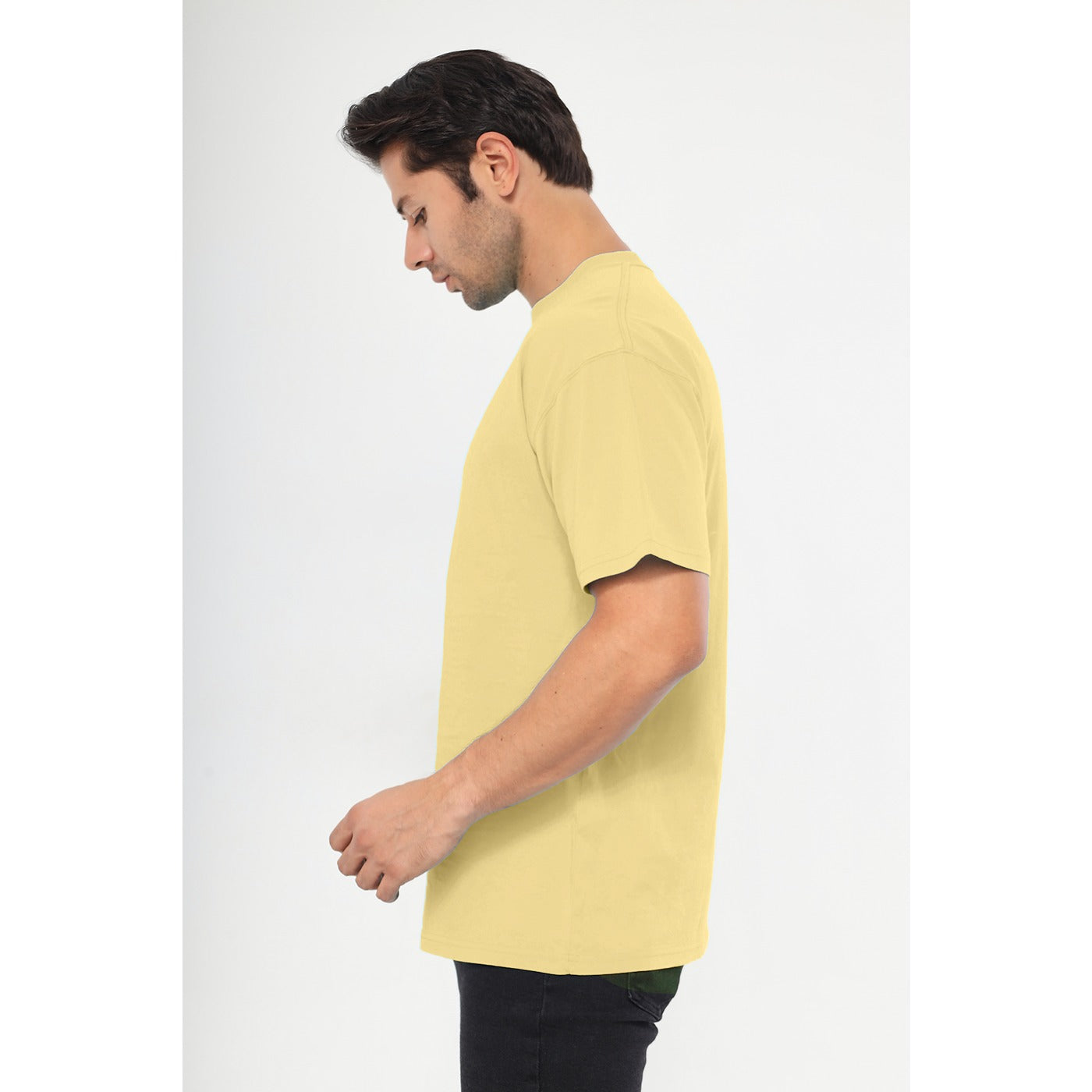 Yellow Oversized Short Sleeves Tshirt | Montivo Pakistan