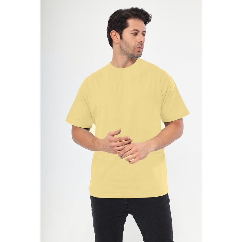 Yellow Oversized Short Sleeves Tshirt | Montivo Pakistan