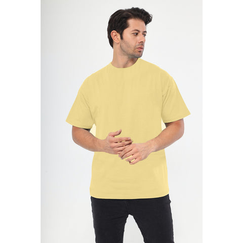 Yellow Oversized Short Sleeves Tshirt | Montivo Pakistan