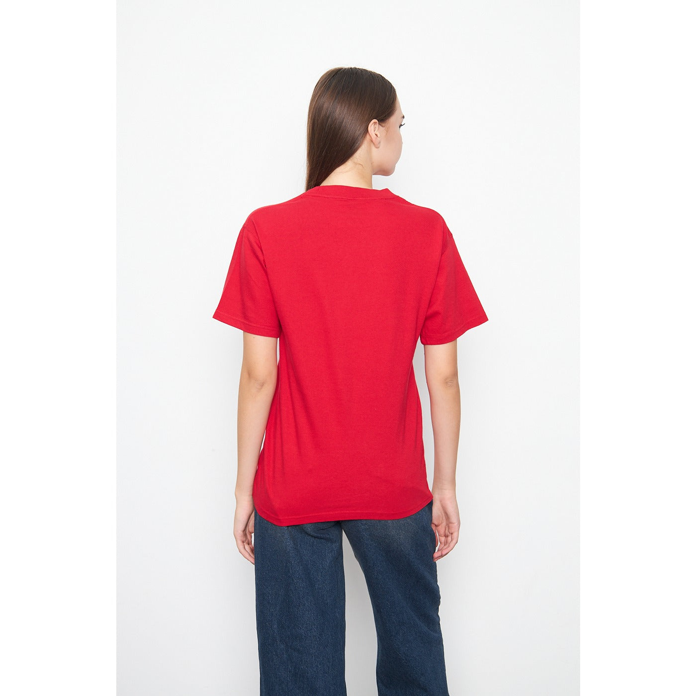 Red Oversized Short Sleeves Tshirt | Montivo Pakistan