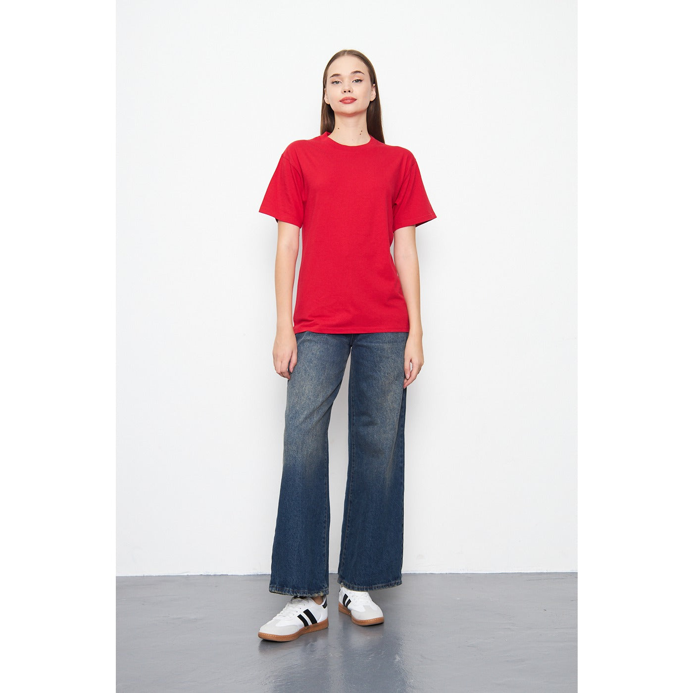 Red Oversized Short Sleeves Tshirt | Montivo Pakistan