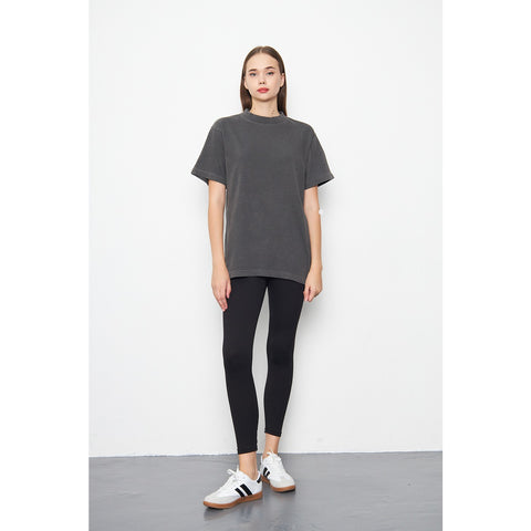 Charcoal Oversized Short Sleeves Tshirt | Montivo Pakistan