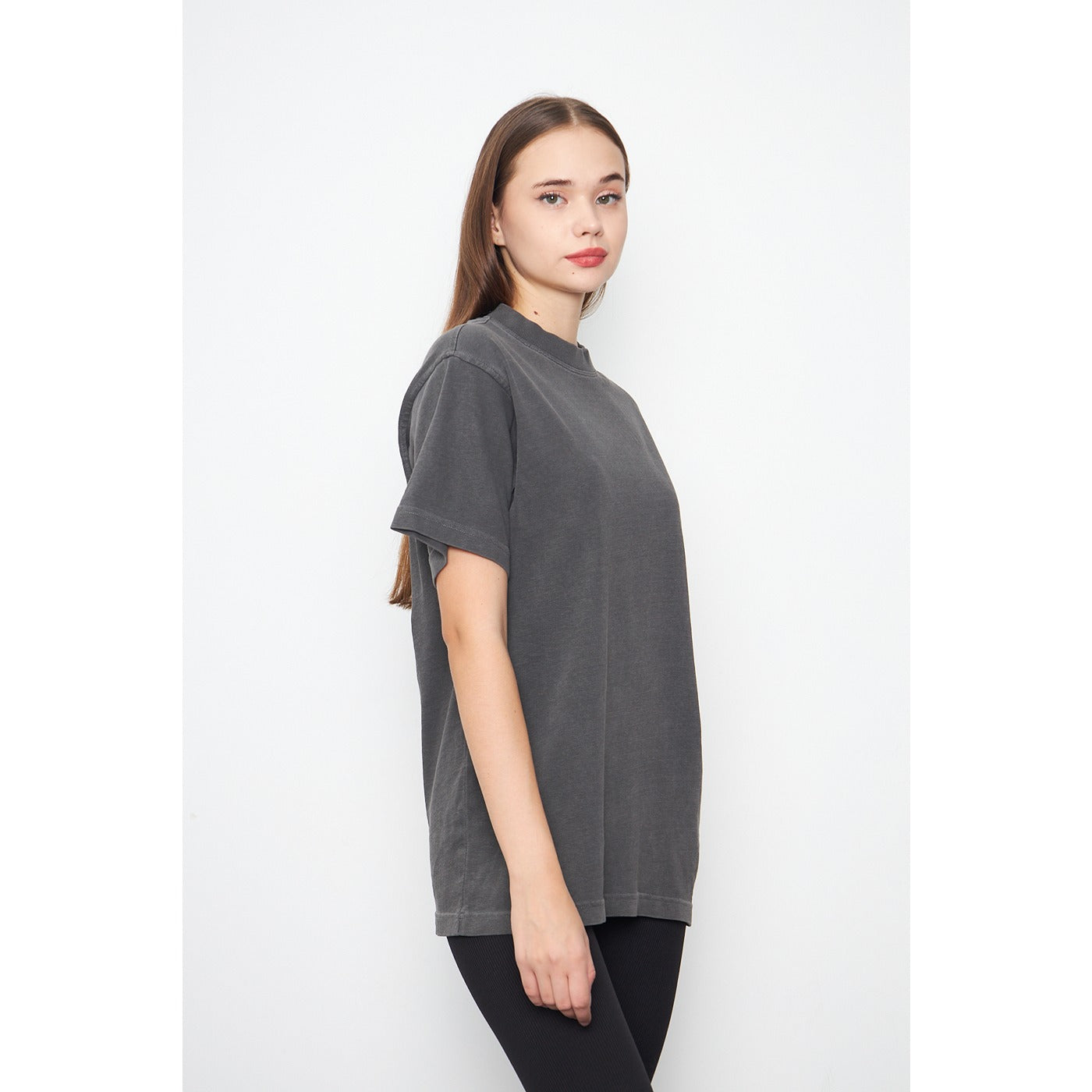 Charcoal Oversized Short Sleeves Tshirt | Montivo Pakistan