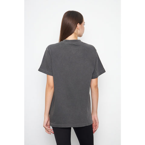 Charcoal Oversized Short Sleeves Tshirt | Montivo Pakistan