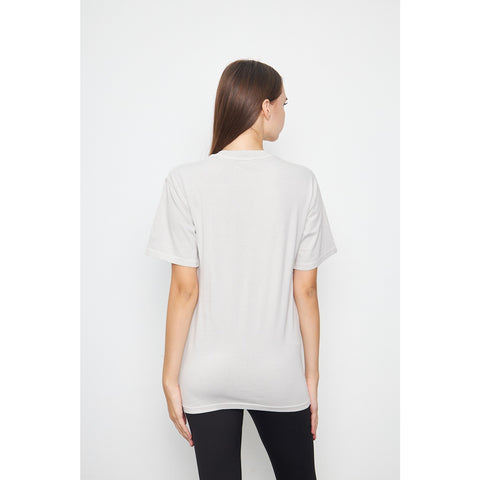 Light Grey Oversized Short Sleeves Tshirt | Montivo Pakistan