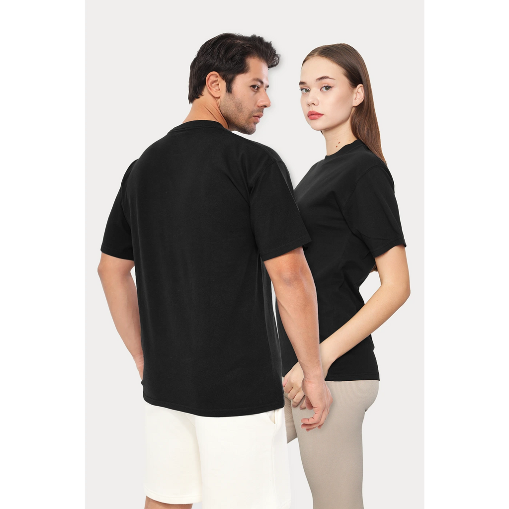 Black Oversized Short Sleeves Tshirt | Montivo Pakistan