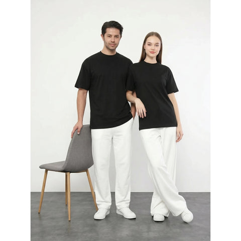 Black Oversized Short Sleeves Tshirt | Montivo Pakistan