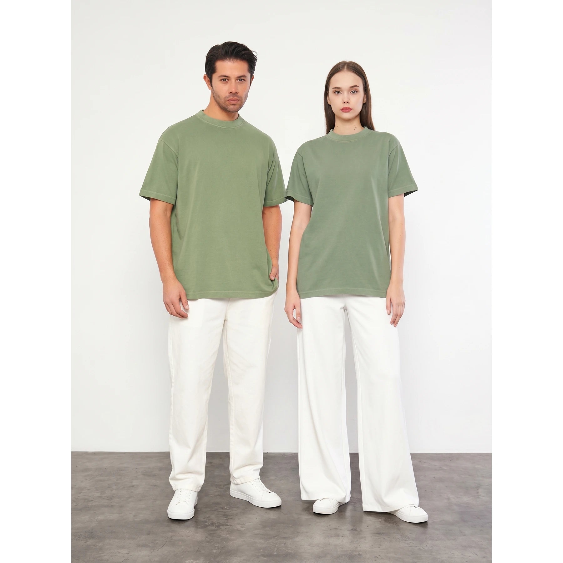 Green Oversized Short Sleeves Tshirt | Montivo Pakistan