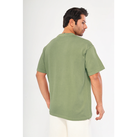 Green Oversized Short Sleeves Tshirt | Montivo Pakistan