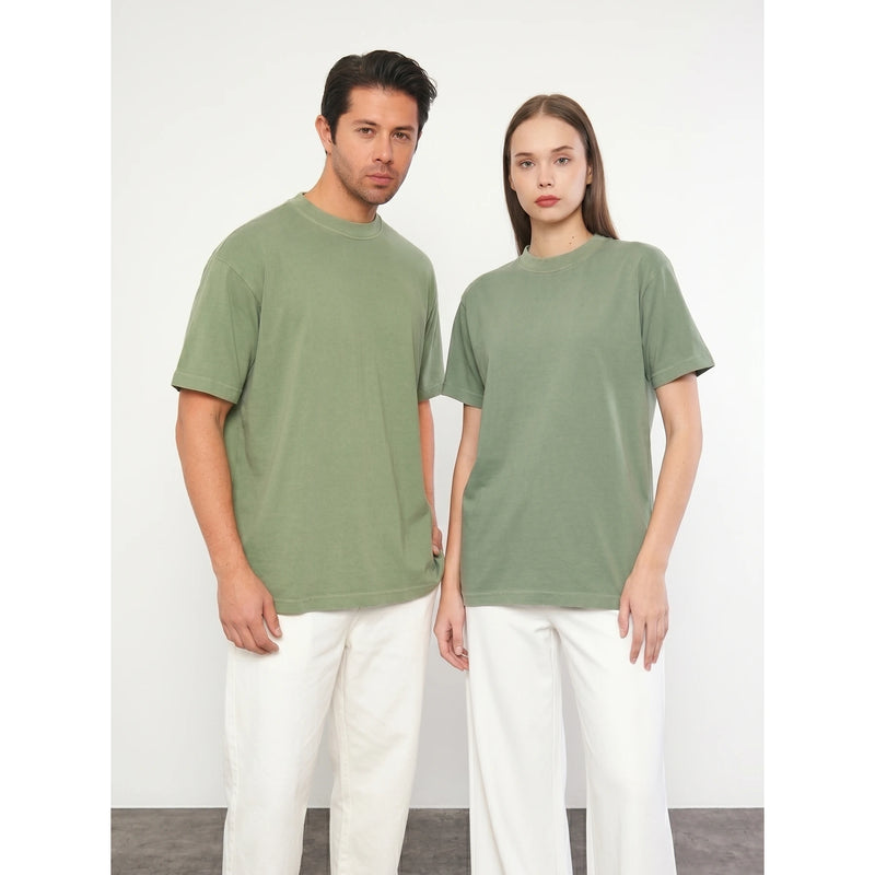 Green Oversized Short Sleeves Tshirt | Montivo Pakistan
