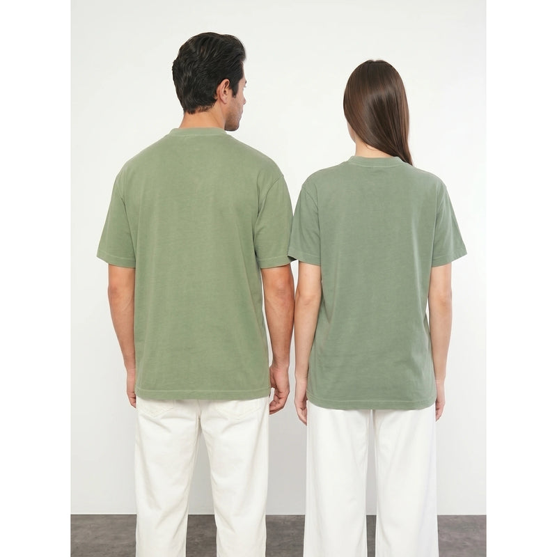 Green Oversized Short Sleeves Tshirt | Montivo Pakistan