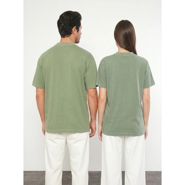Green Oversized Short Sleeves Tshirt | Montivo Pakistan