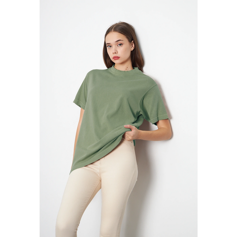 Green Oversized Short Sleeves Tshirt | Montivo Pakistan