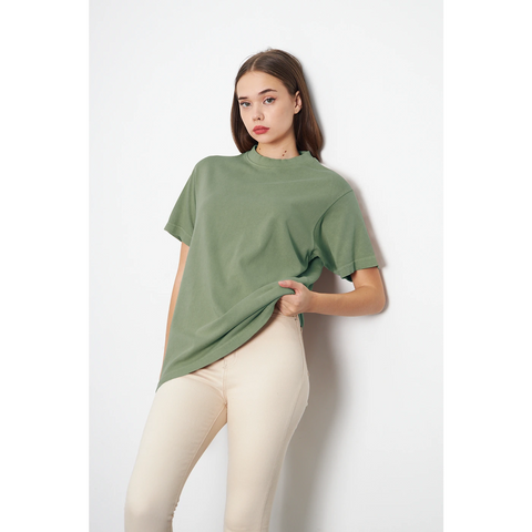Green Oversized Short Sleeves Tshirt | Montivo Pakistan