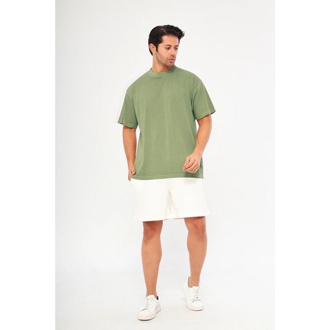 Green Oversized Short Sleeves Tshirt | Montivo Pakistan