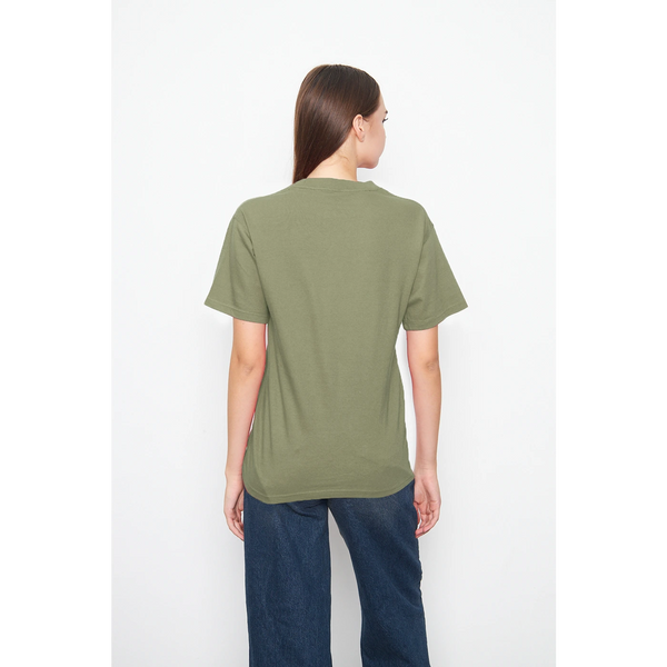 Olive Oversized Short Sleeves Tshirt | Montivo Pakistan