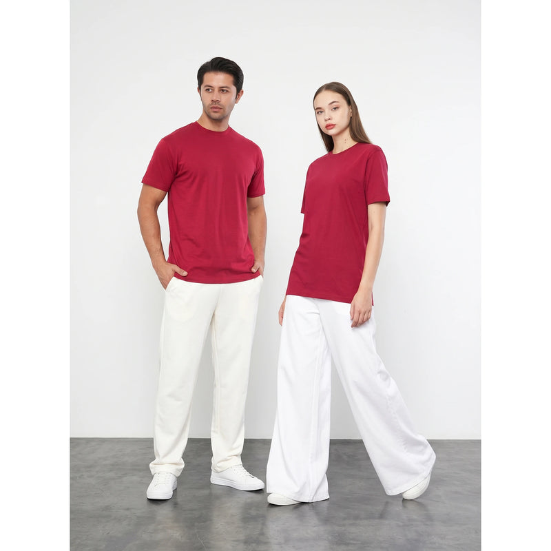 Red Slim Fit Tshirt | Montivo Pakistan