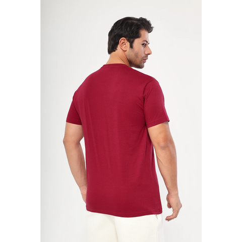 Red Slim Fit Tshirt | Montivo Pakistan