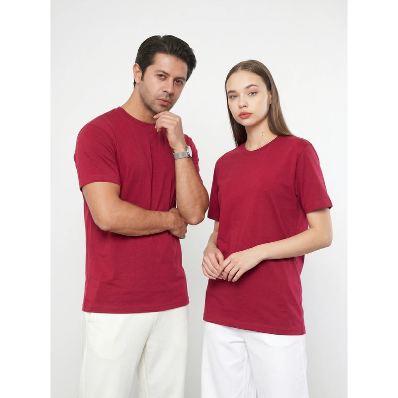 Red Slim Fit Tshirt | Montivo Pakistan