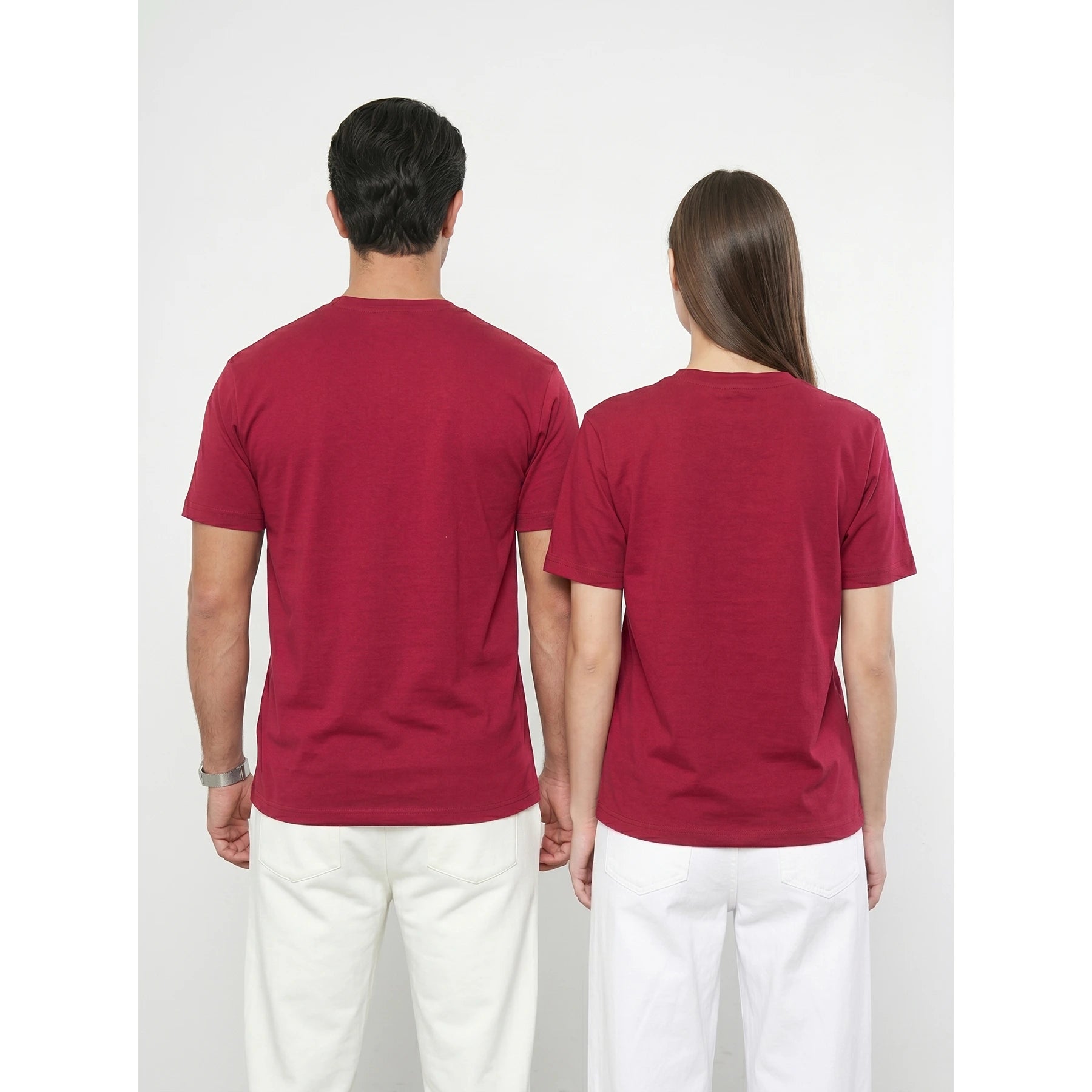 Red Slim Fit Tshirt | Montivo Pakistan