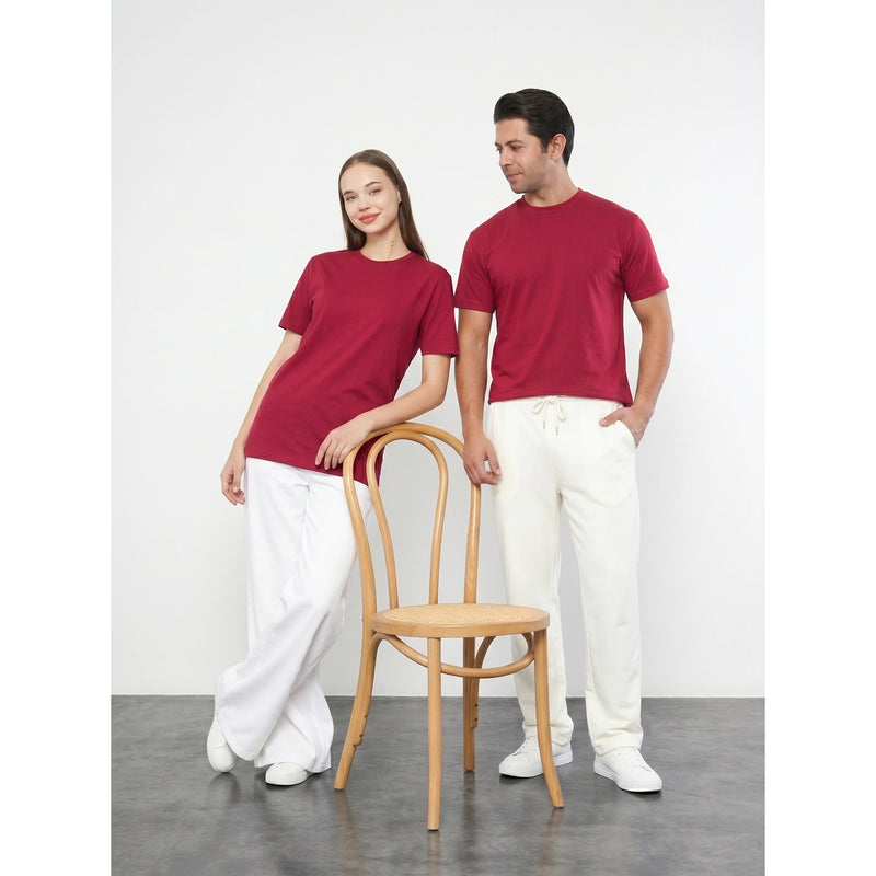 Red Slim Fit Tshirt | Montivo Pakistan