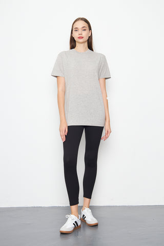 Grey Melange Slim Fit Tshirt | Montivo Pakistan