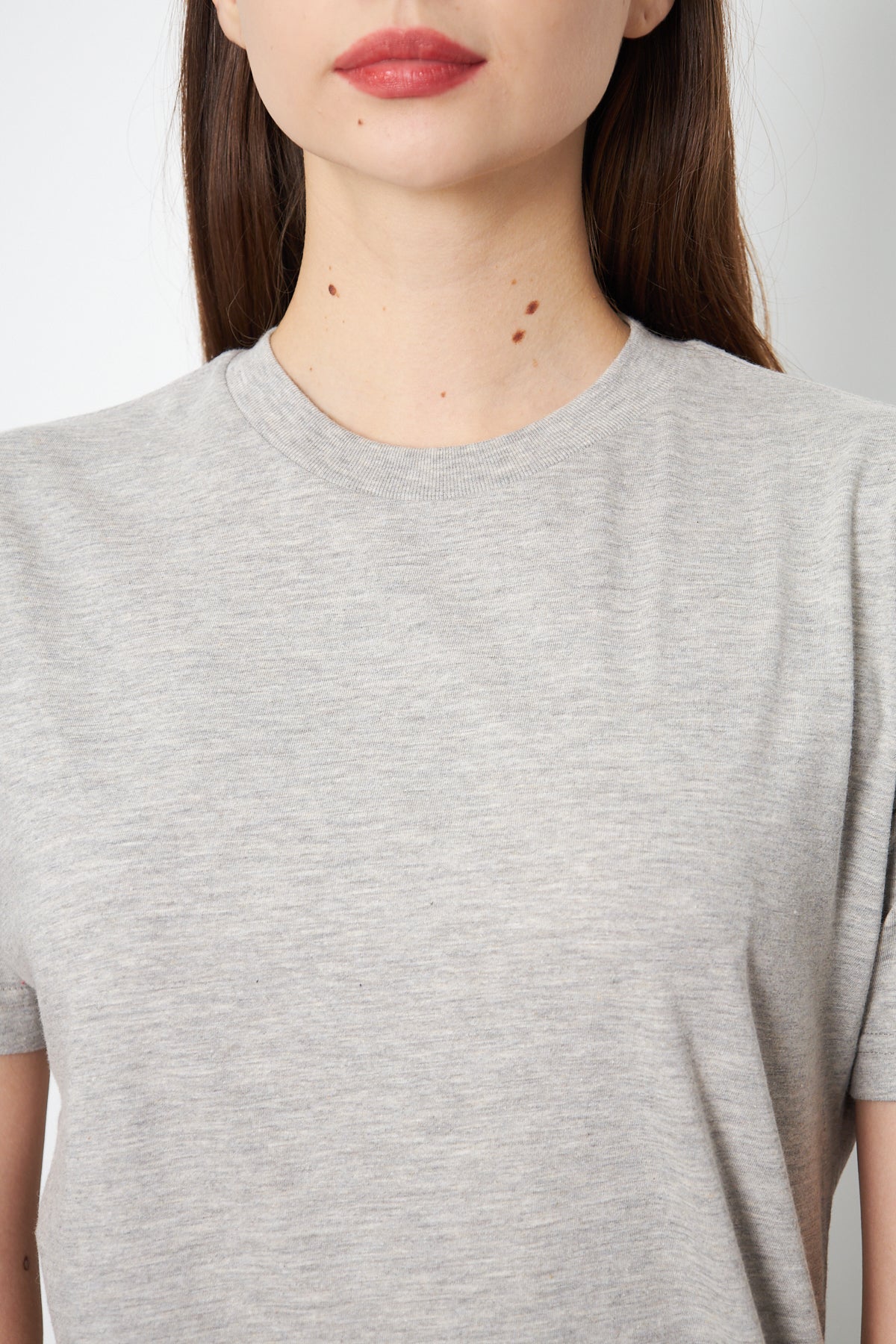 Grey Melange Slim Fit Tshirt | Montivo Pakistan