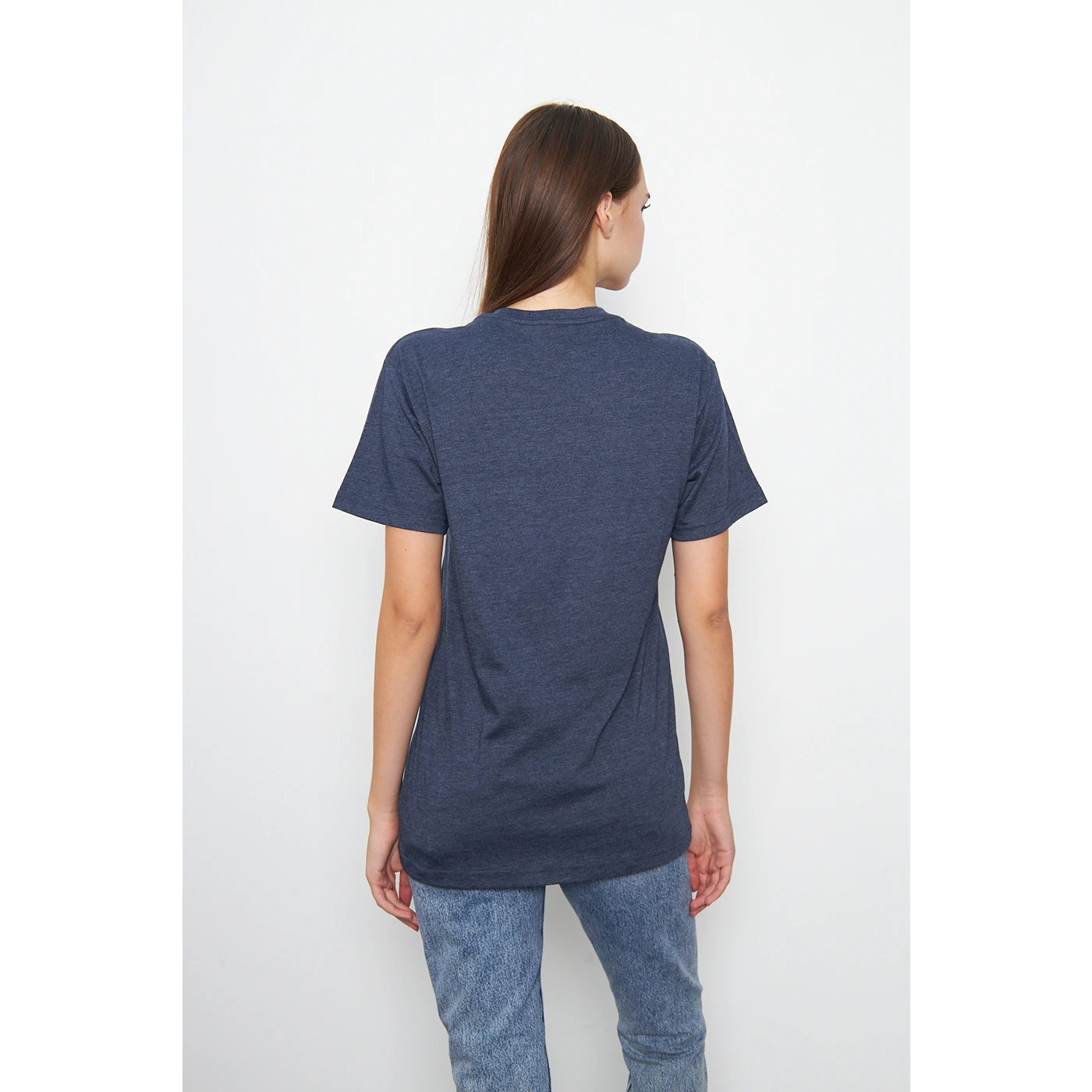 Blue Melange Slim Fit Tshirt | Montivo Pakistan