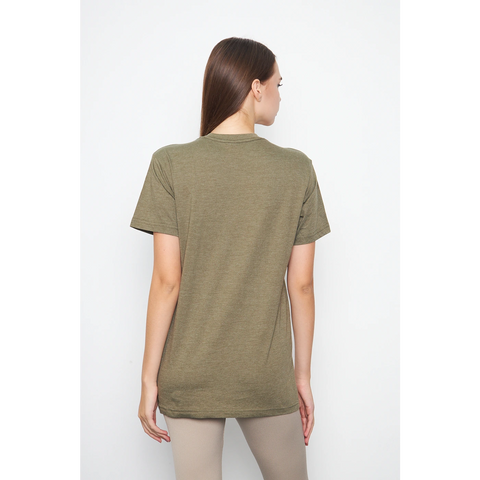 Green Melange Slim Fit Tshirt | Montivo Pakistan