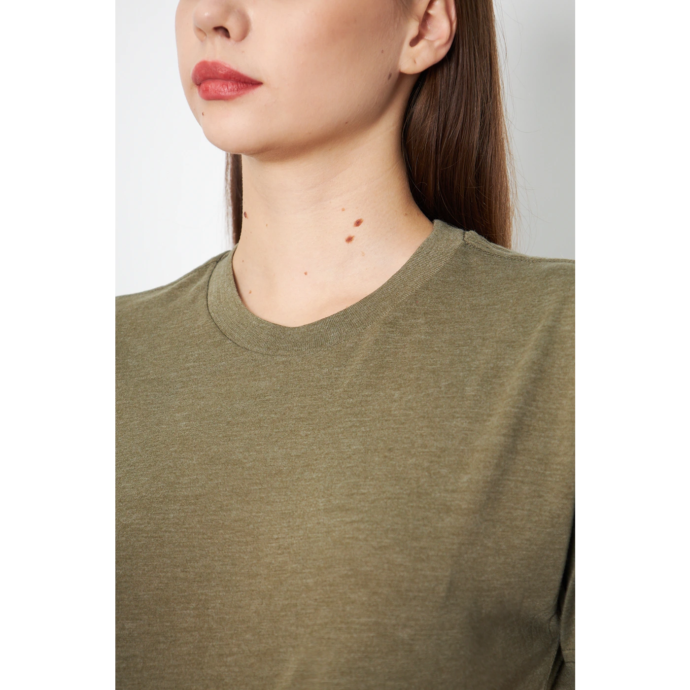 Green Melange Slim Fit Tshirt | Montivo Pakistan