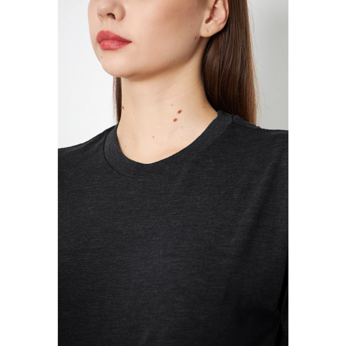 Charcoal Melange Slim Fit Tshirt | Montivo Pakistan