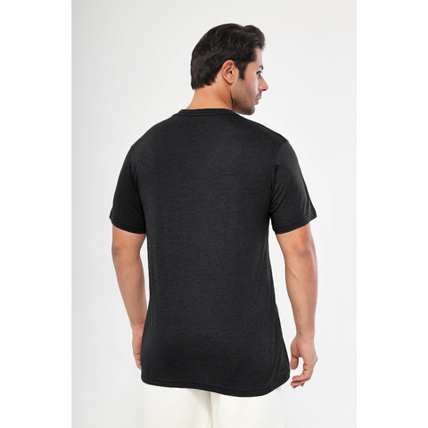 Charcoal Melange Slim Fit Tshirt | Montivo Pakistan