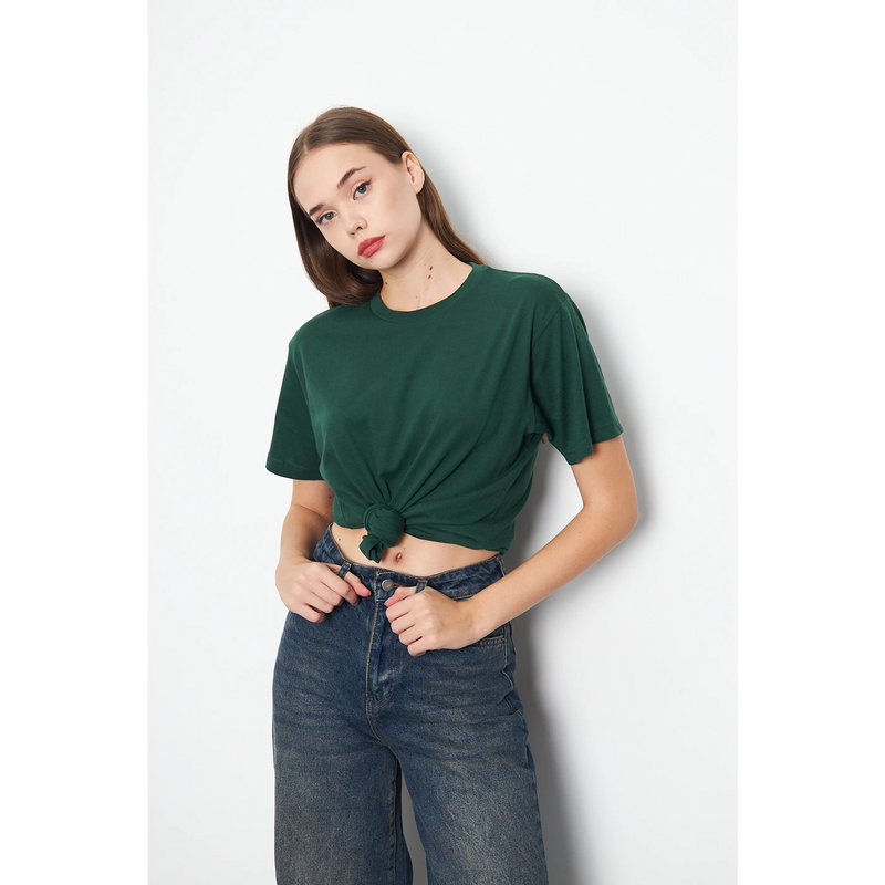 Green Slim Fit Tshirt | Montivo Pakistan