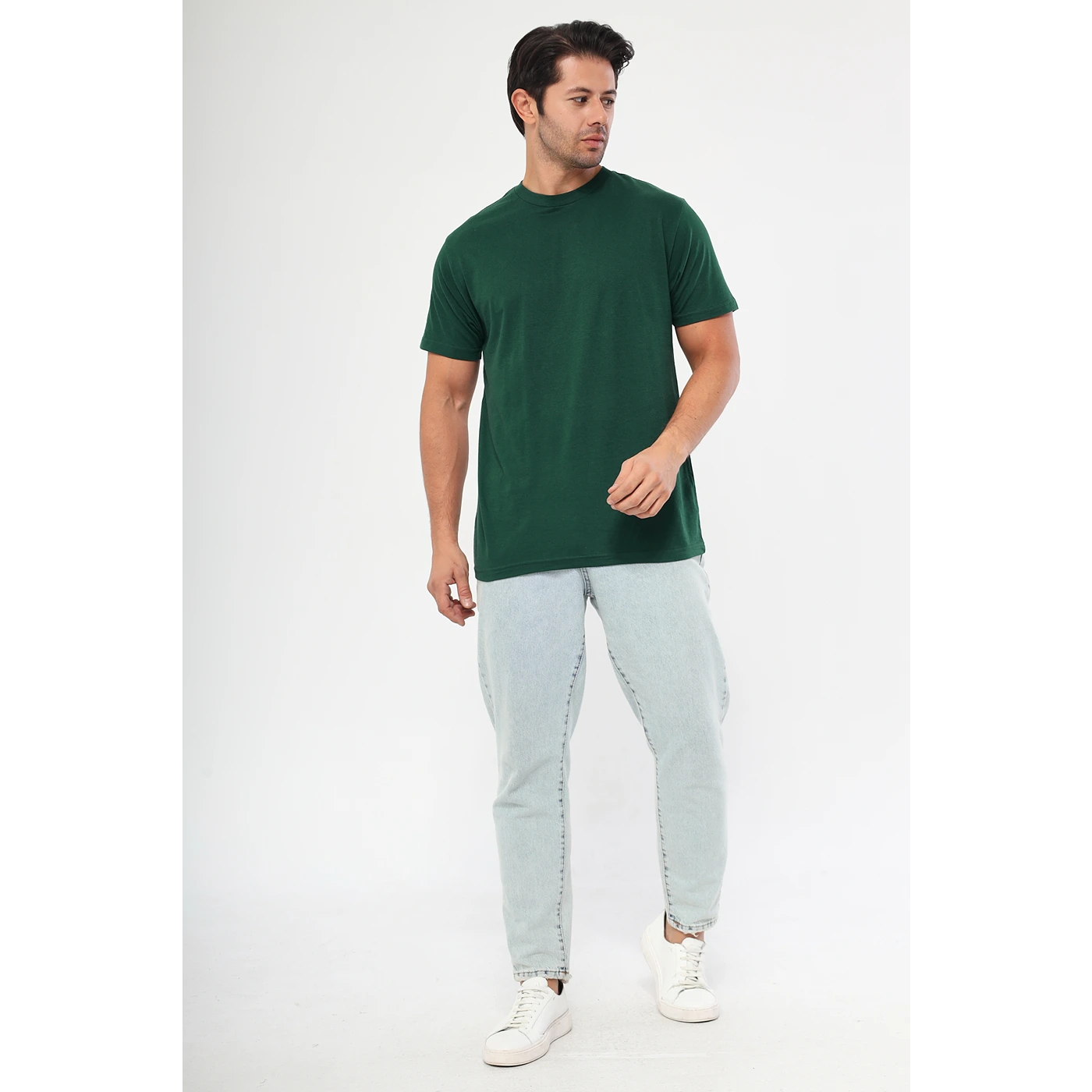 Green Slim Fit Tshirt | Montivo Pakistan