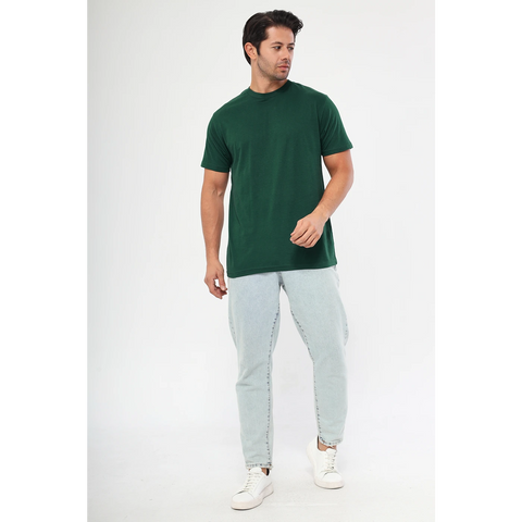 Green Slim Fit Tshirt | Montivo Pakistan