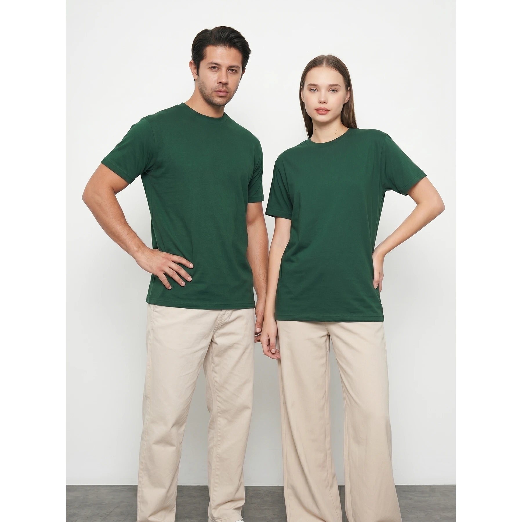 Green Slim Fit Tshirt | Montivo Pakistan