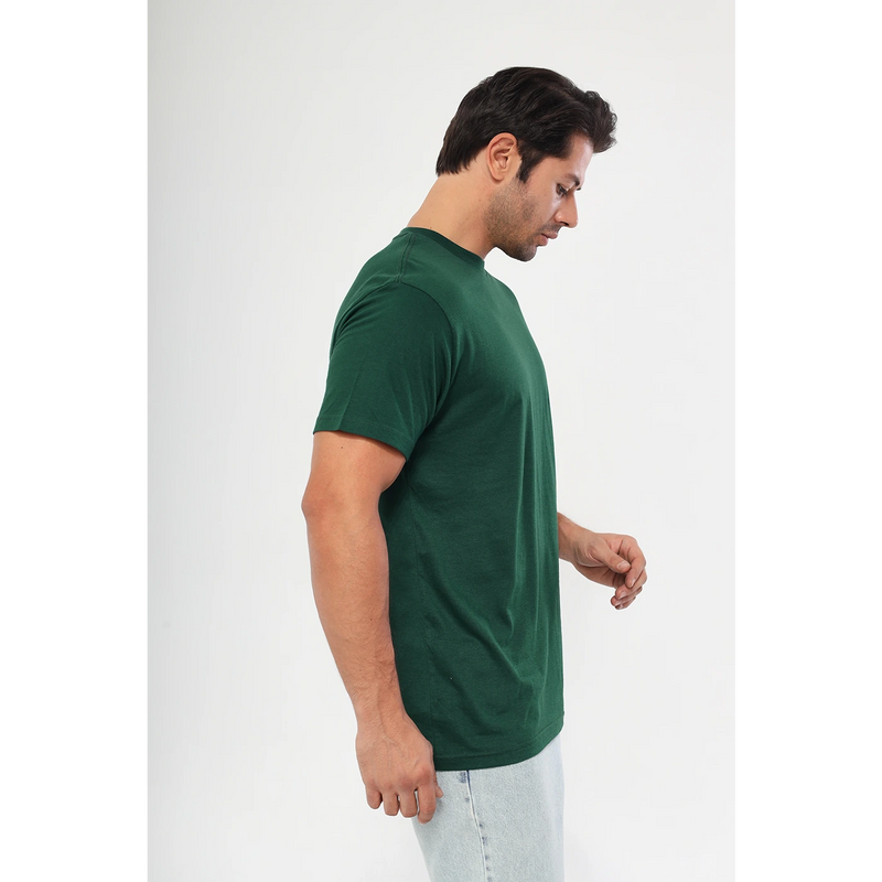 Green Slim Fit Tshirt | Montivo Pakistan