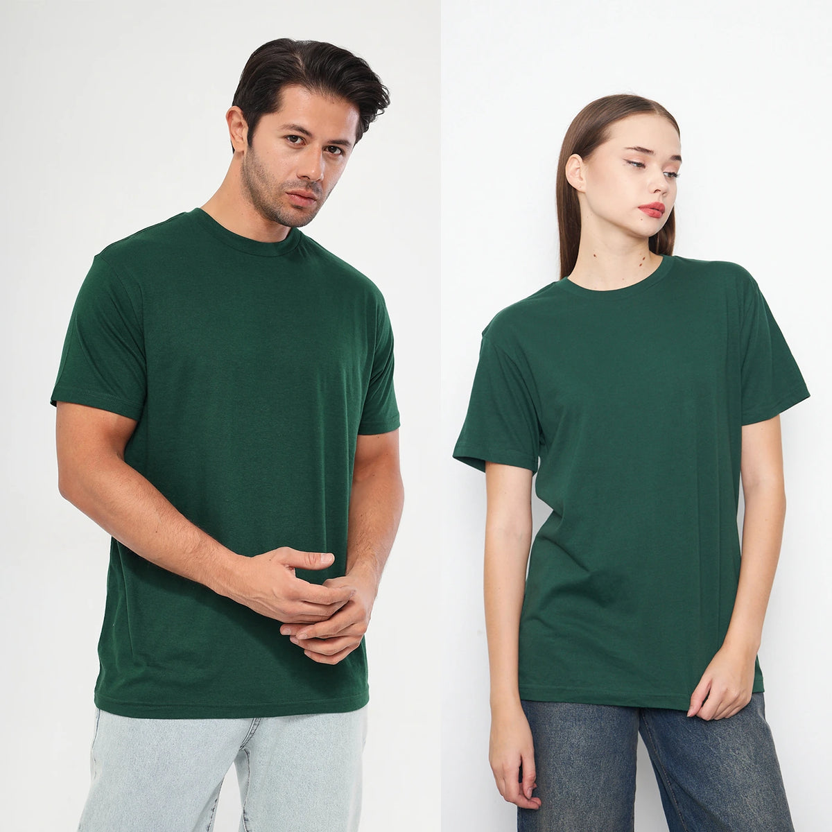 Green Slim Fit Tshirt | Montivo Pakistan