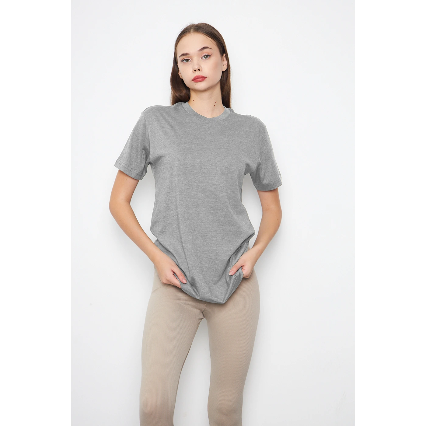 Grey Slim Fit Tshirt | Montivo Pakistan
