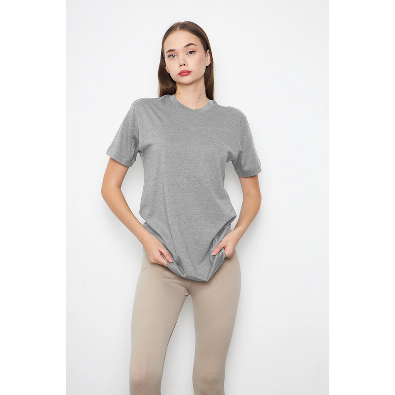 Grey Slim Fit Tshirt | Montivo Pakistan