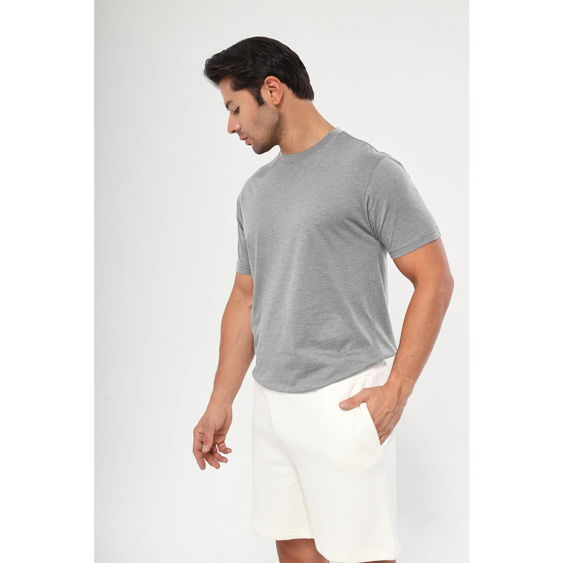 Grey Slim Fit Tshirt | Montivo Pakistan