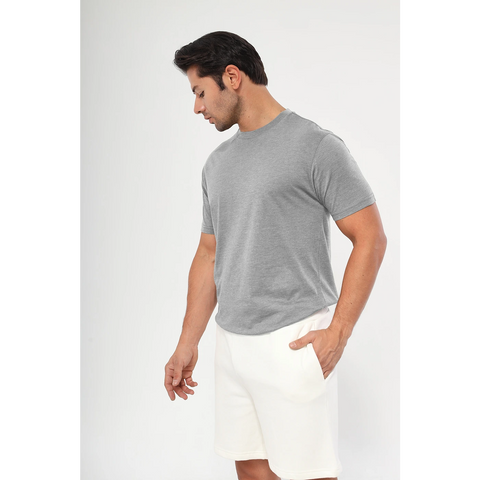 Grey Slim Fit Tshirt | Montivo Pakistan